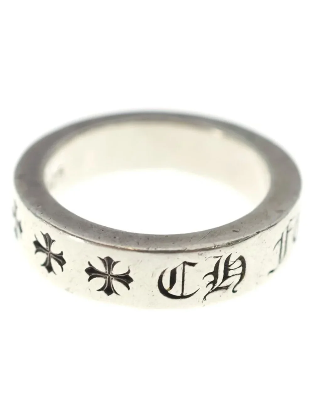 Chrome Hearts Spacer Forever Ring Silver